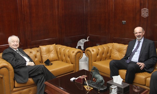 Abu-Ghazaleh Receives Australian Ambassador to Jordan, Discusses Issues of Mutual Interests