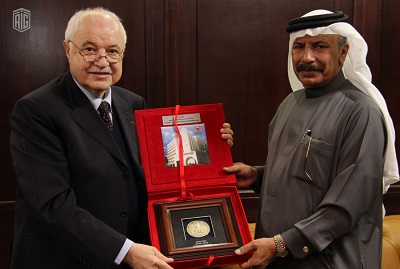 Bahrain Honors Abu-Ghazaleh with the Shield of Dilmun 