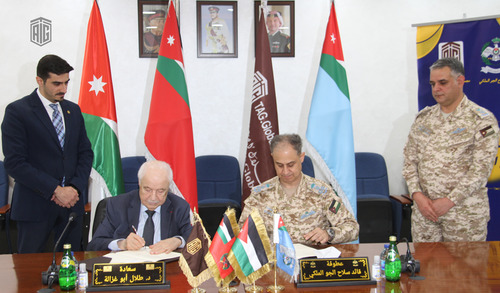   تجديد اتفاق التعاون بين سلاح الجو الملكي ومجموعة طلال أبوغزاله العالمية