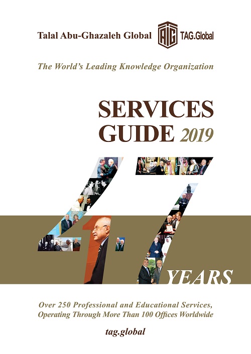 Talal Abu-Ghazaleh Global Launches its 2019 Services Guide