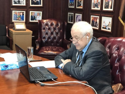 Abu-Ghazaleh Participates in the Meeting of the Egyptian Lebanese Businessmen Association through Video Conferencing