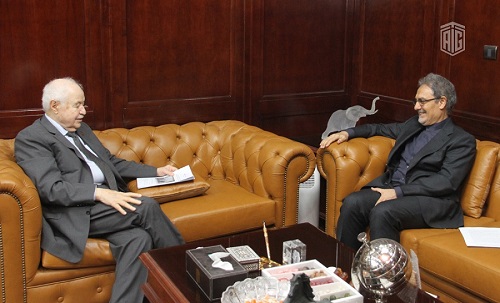 Abu-Ghazaleh and Chargé d'Affaires of Iranian Embassy in Jordan Discuss Issues of Mutual Interests 