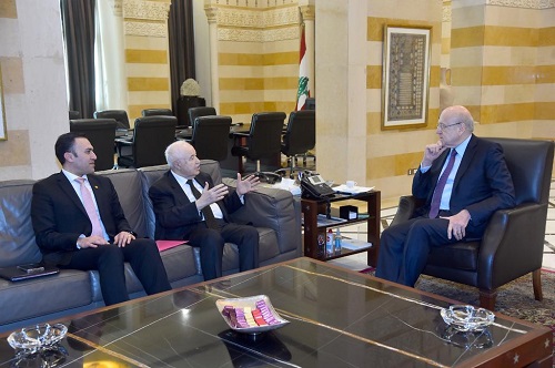 الرئيس ميقاتي يستقبل الدكتور أبوغزاله ويؤكد حرص حكومته على تنفيذ خطة التحول الرقمي