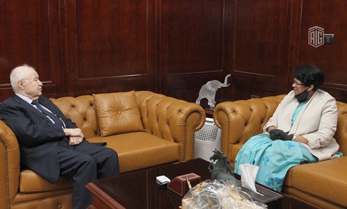 Abu-Ghazaleh and Ambassador of Sri Lanka Discuss Means of Cooperation