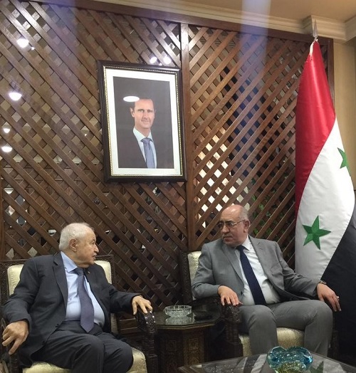 Talal Abu-Ghazaleh and Syria’s Minister of Industry Affirm the Need to Develop Industrial Sector in the Country 