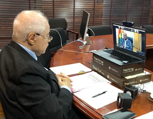 أبوغزاله الرئيس المؤسس لمنظمة "لا فيرتيكال " يبحث مع قاده أوروبيون وأفريقيين التعاون الإقليمي