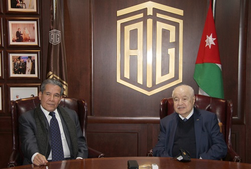 Abu-Ghazaleh and Mexican Ambassador Discuss Means of Cooperation