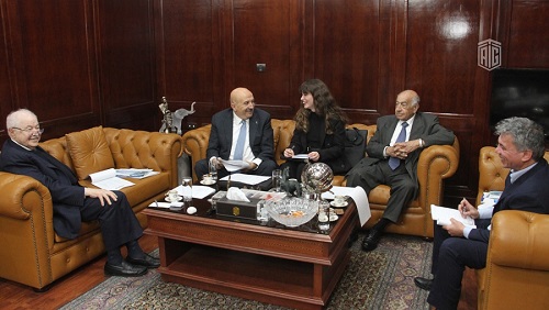Dr. Abu-Ghazaleh Receives Summit’s Founding President to Discuss Next Summit Agenda