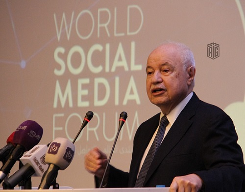 أبوغزاله يدعو لإيجاد معايير وقوانين واضحة للاحترافية في وسائل الإعلام الاجتماعي