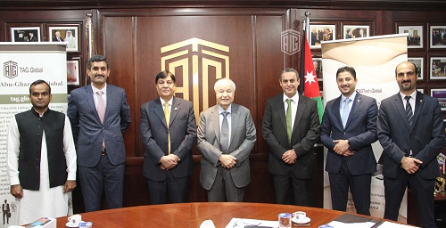 Abu-Ghazaleh and Pakistan’s Ambassador to Jordan Discuss Cooperation